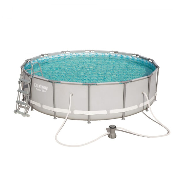 Bazen s okvirom 14 stopa 427 x 107 cm Power Steel BESTWAY