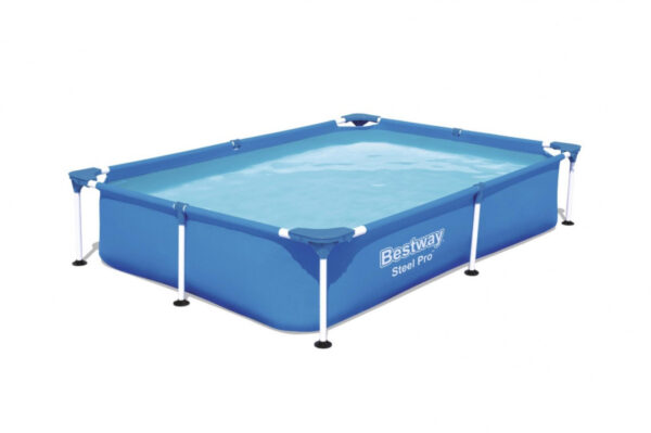 Bazen na napuhavanje Splash Jr Steel Pro BESTWAY 221x150x43cm + Set za popravak