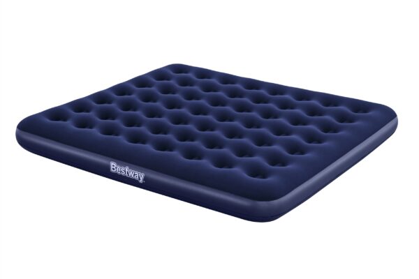 Madrac za spavanje King veličine 203x183x22cm s frotiranim premazom BESTWAY za 2 osobe + set za popravak