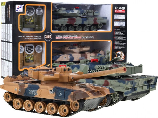 Bitka Ratnih Tenkova s Dimom R/C 2.4G