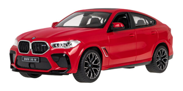 BMW X6 M crveni RASTAR model 1:14 Daljinski upravljani automobil + Daljinski upravljač 2,4 GHz