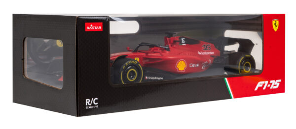 Ferrari F1 75 crveni RASTAR model 1:12 Daljinski upravljani bolid + Pilot 2,4 GHz + Naljepnice