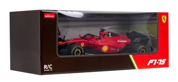 Ferrari F1 75 RASTAR model 1:18 daljinski upravljani bolid + Pilot 2,4 GHz + Naljepnice