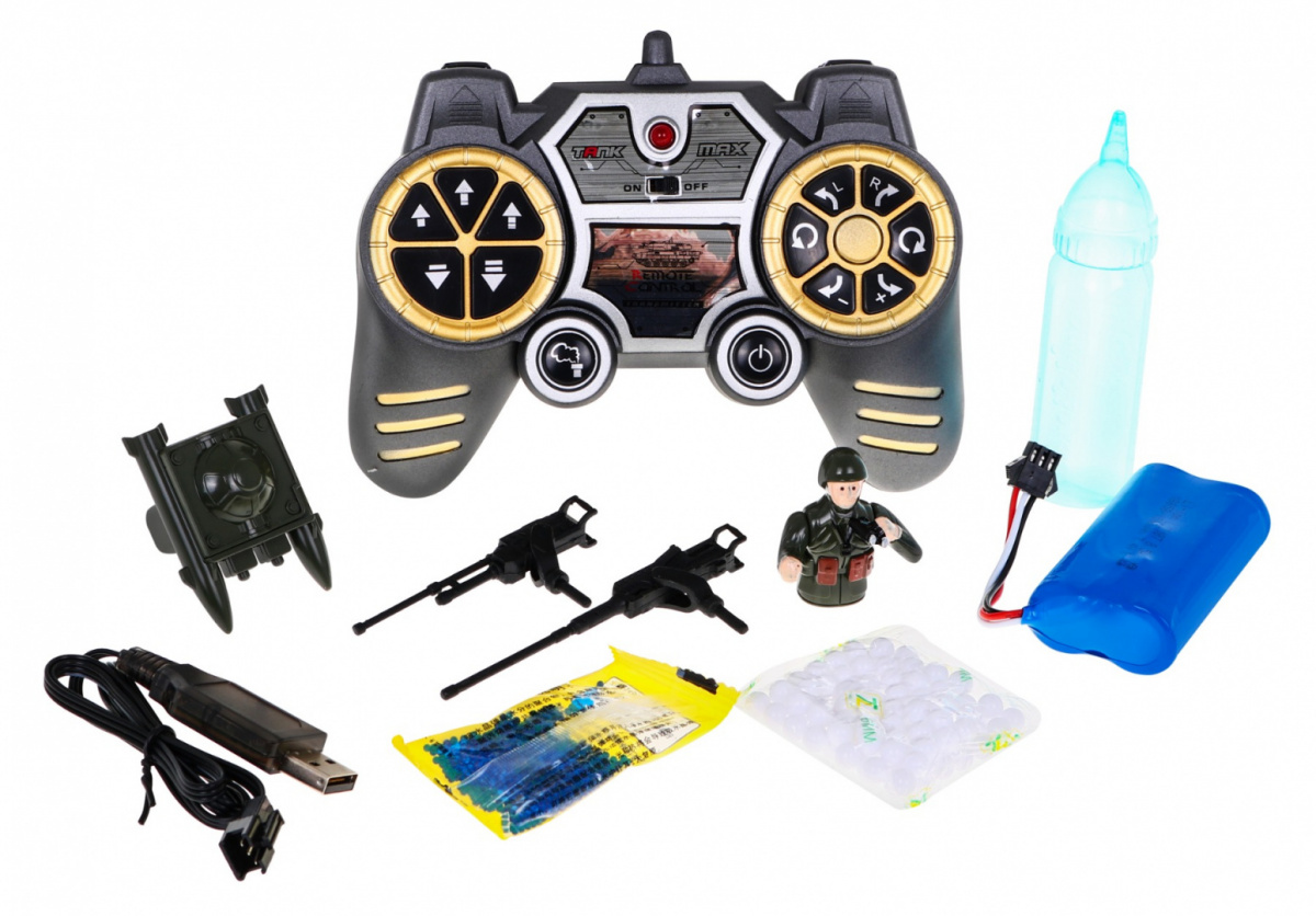 Daljinski upravljiv tenk Leopard 2A6 za djecu od 3 godine i više, zeleni, razmjera 1:18. Uključuje funkciju dima, 2,4 GHz daljinski upravljač i dodatnu opremu. 5 Daljinski upravljiv tenk Leopard 2A6 za djecu od 3 godine i više, zeleni, razmjera 1:18. Uključuje funkciju dima, 2,4 GHz daljinski upravljač i dodatnu opremu. - Slika 5