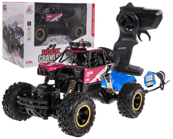 Crawler MONSTER ROCK R/C 1:16 Crveni