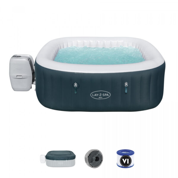 Jacuzzi za vrt BESTWAY Ibiza Lay-Z-Spa za 6 osoba + dodatna oprema