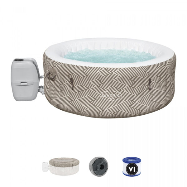 Jacuzzi za vrt BESTWAY Madrid Lay-Z-Spa za 4 osobe + pumpa s filtrom + poklopac