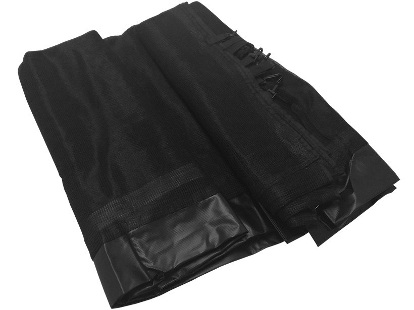 Mreža zaštitne ograde za trampolin 10FT - 8 stupova crna 2 Mreža zaštitne ograde za trampolin 10FT - 8 stupova crna - Slika 2