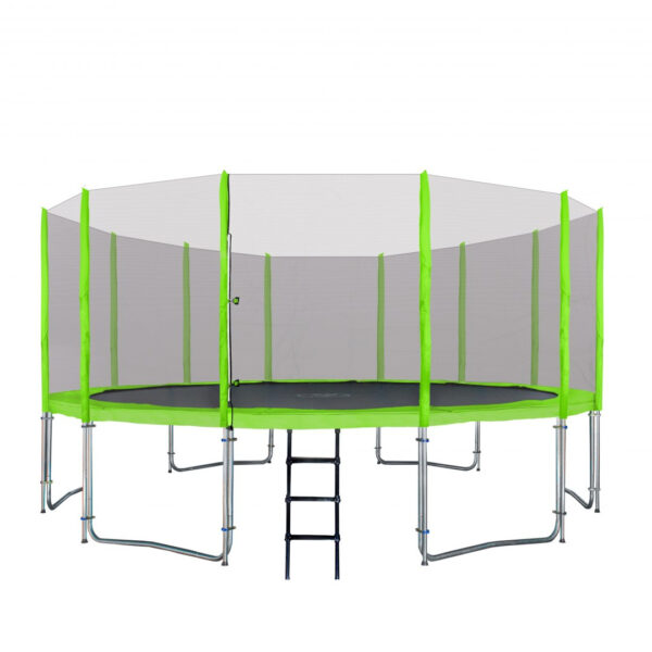 Trampolin 16FT 487cm zeleni