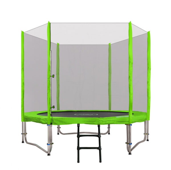 Trampolin 8FT 244cm Zeleni