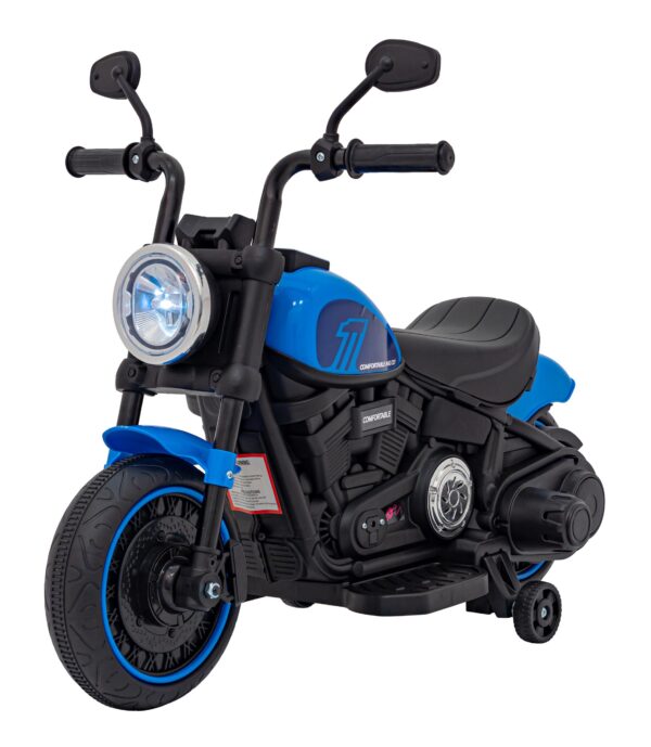 Chopper FASTER motocikl plave boje