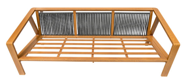 Aluminijski vrtni namještaj dvije sofe + fotelja + stol