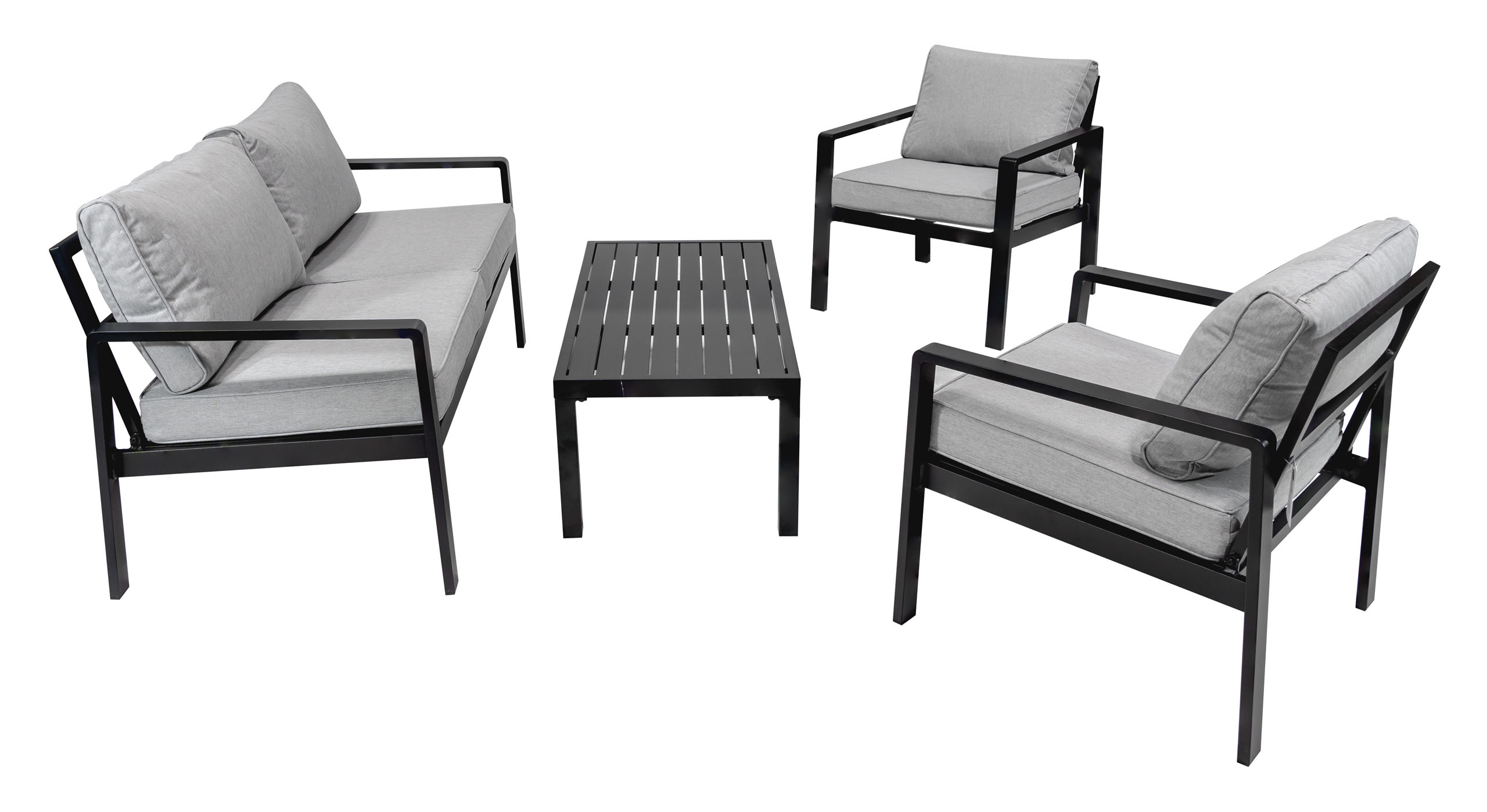 Aluminijski vrtni namještaj + dvije fotelje + stol 6 Aluminijski vrtni namještaj + dvije fotelje + stol - Slika 6