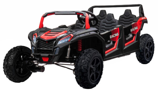 Buggy s 4 sjedala ATV RACING UTV2000 vozilo s litij-ionskom baterijom, crveno
