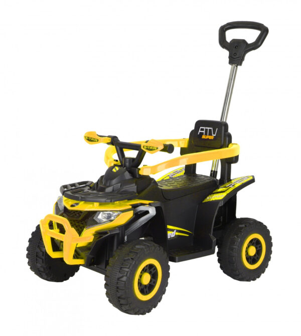 Naslovnica 45 Električni ATV 4 u 1 za djecu, 35W, 6V, premium, žuti