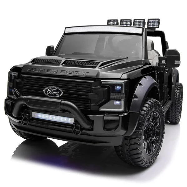 Naslovnica 39 Ford Super Duty F450 24V električni kamion za djecu, 2 sjedala, 300 W, Premium Black Edition
