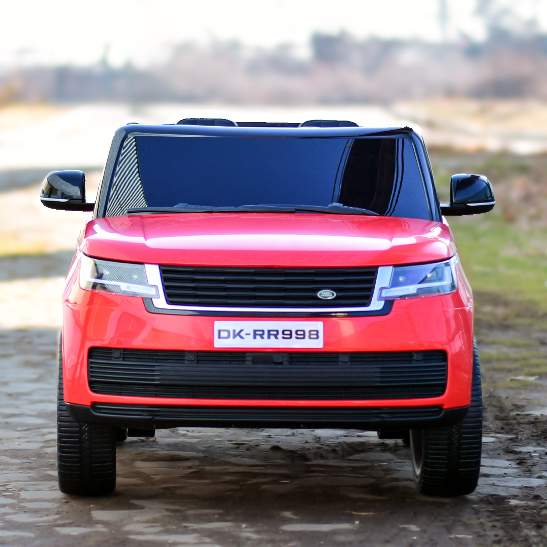 Dječji automobil s licencom Range Rover, 2 sjedala, 4x4, 160W, 12V 14Ah, premium, crveni 3 Dječji automobil s licencom Range Rover, 2 sjedala, 4x4, 160W, 12V 14Ah, premium, crveni - Slika 3