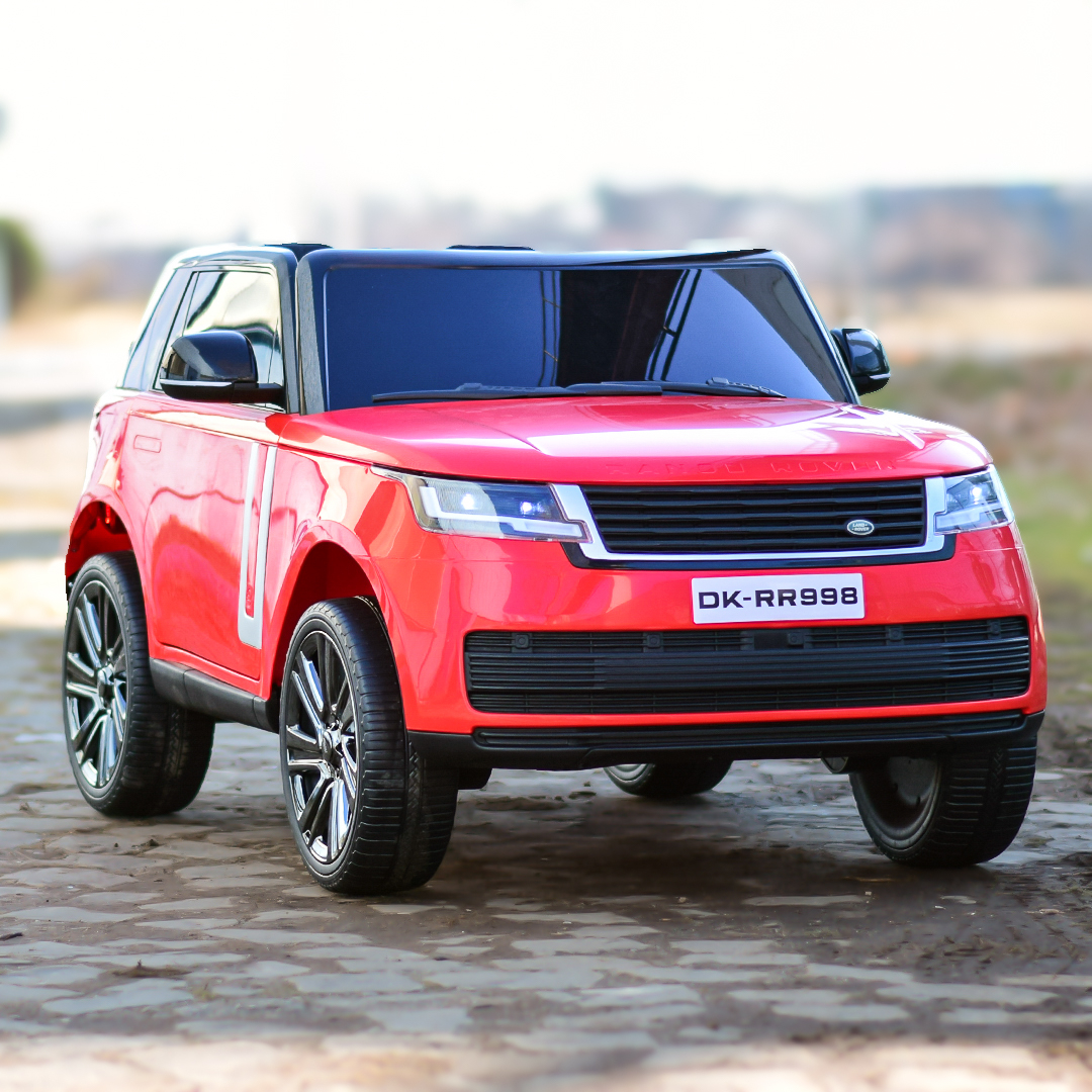 Dječji automobil s licencom Range Rover, 2 sjedala, 4x4, 160W, 12V 14Ah, premium, crveni 4 Dječji automobil s licencom Range Rover, 2 sjedala, 4x4, 160W, 12V 14Ah, premium, crveni - Slika 4