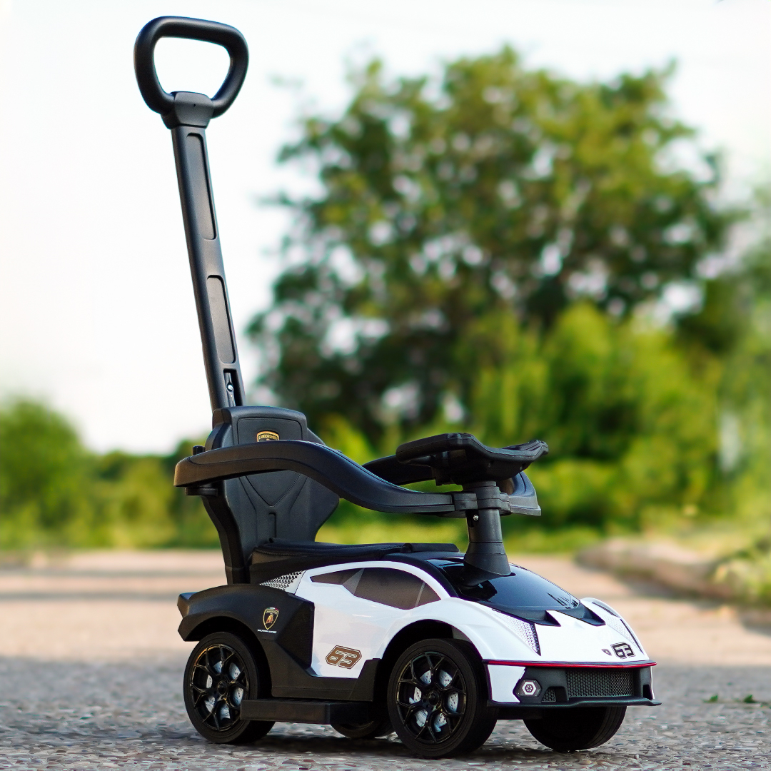 Dječji automobil i prednji automobil 2 u 1, Lamborghini Essenza SCV12, bijeli 3 Dječji automobil i prednji automobil 2 u 1, Lamborghini Essenza SCV12, bijeli - Slika 3
