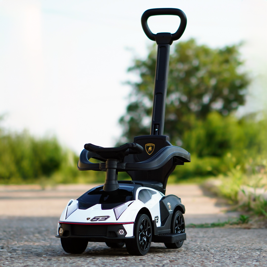 Dječji automobil i prednji automobil 2 u 1, Lamborghini Essenza SCV12, bijeli 2 Dječji automobil i prednji automobil 2 u 1, Lamborghini Essenza SCV12, bijeli - Slika 2