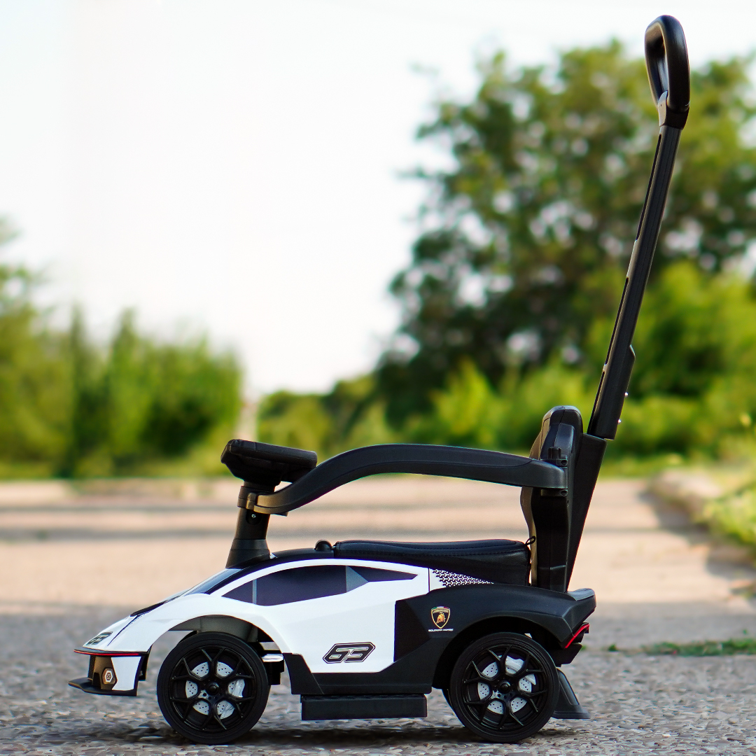 Dječji automobil i prednji automobil 2 u 1, Lamborghini Essenza SCV12, bijeli 5 Dječji automobil i prednji automobil 2 u 1, Lamborghini Essenza SCV12, bijeli - Slika 5