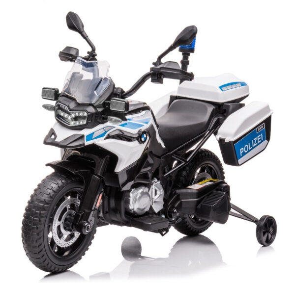BMW F850 GS električni policijski motocikl s licencom, 90W 12V, s EVA kotačima