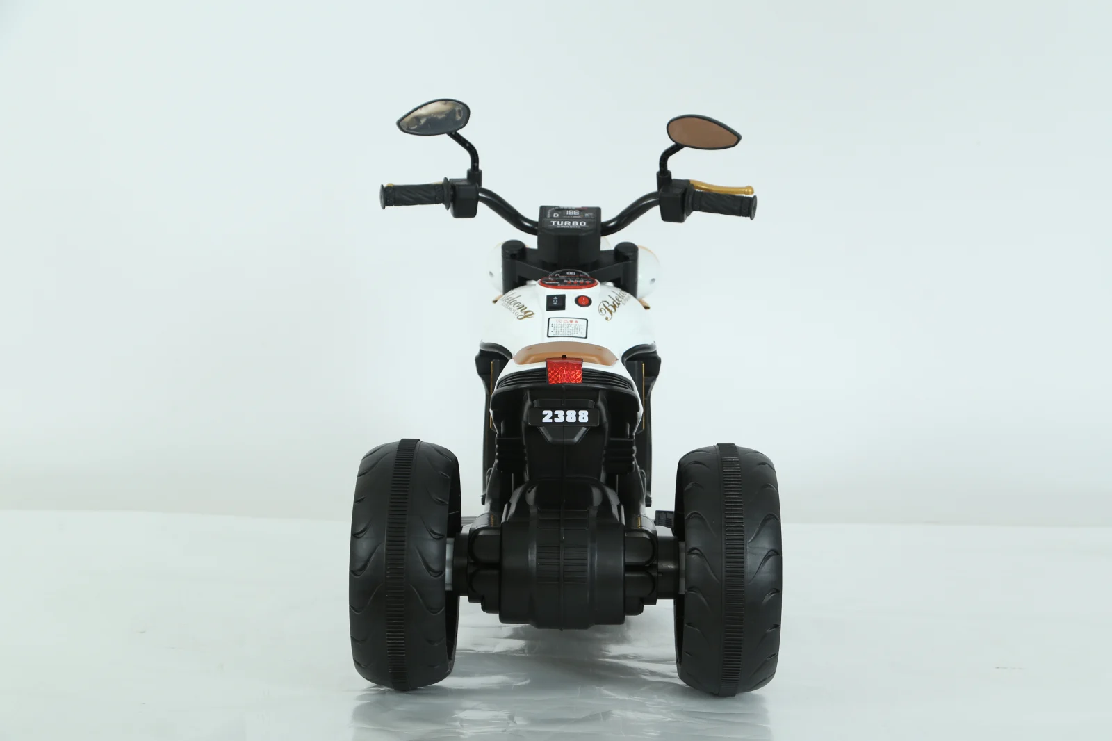 Jocker električni motocikl s 3 kotača, daljinski upravljač uključen, 70W, premium oprema, bijela 3 Jocker električni motocikl s 3 kotača, daljinski upravljač uključen, 70W, premium oprema, bijela - Slika 3