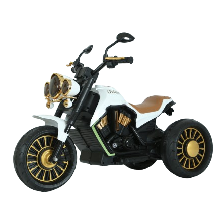 Naslovnica 37 Jocker električni motocikl s 3 kotača, daljinski upravljač uključen, 70W, premium oprema, bijela