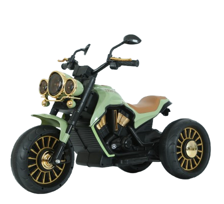 Jocker električni motocikl s 3 kotača, daljinski upravljač uključen, 70W, premium oprema, zeleni
