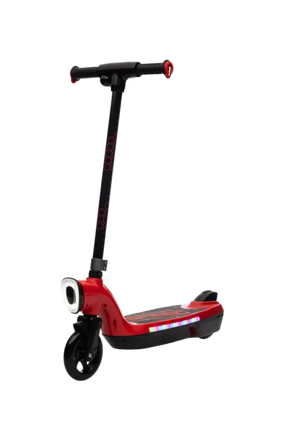 Dječji romobil BJKL168, 45W, 12V 7Ah, ambijentalna svjetla, mekani kotači, crveni